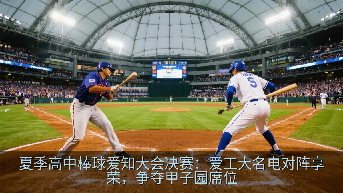夏季高中棒球爱知大会决赛：爱工大名电对阵享荣，争夺甲子园席位