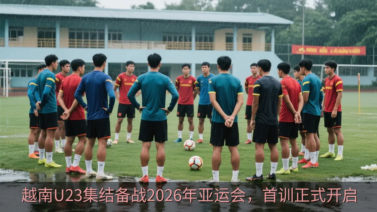 越南U23集结备战2026年亚运会，首训正式开启